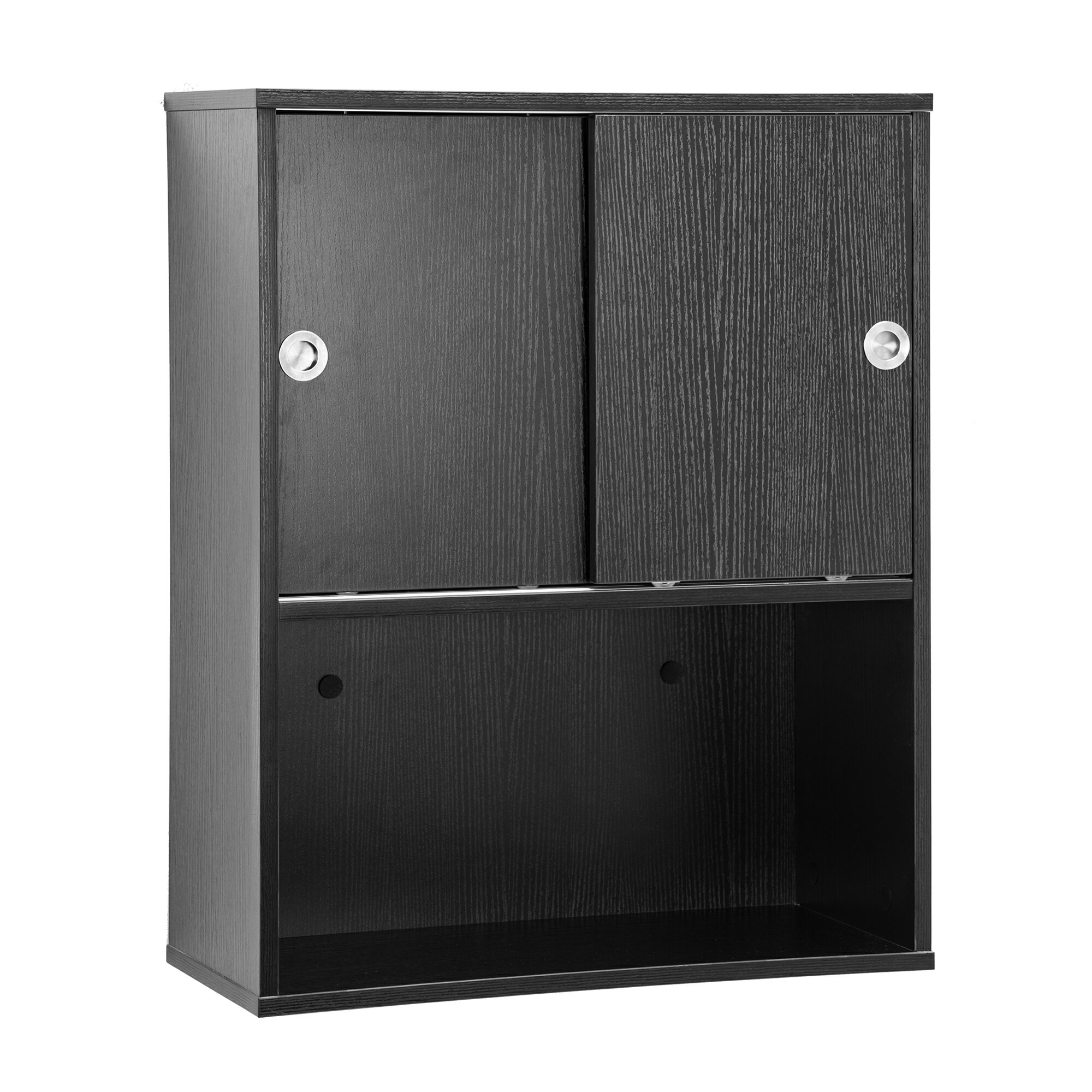 Mcombo Barberpub Wall Mounted Styling Station Storage Cabinet