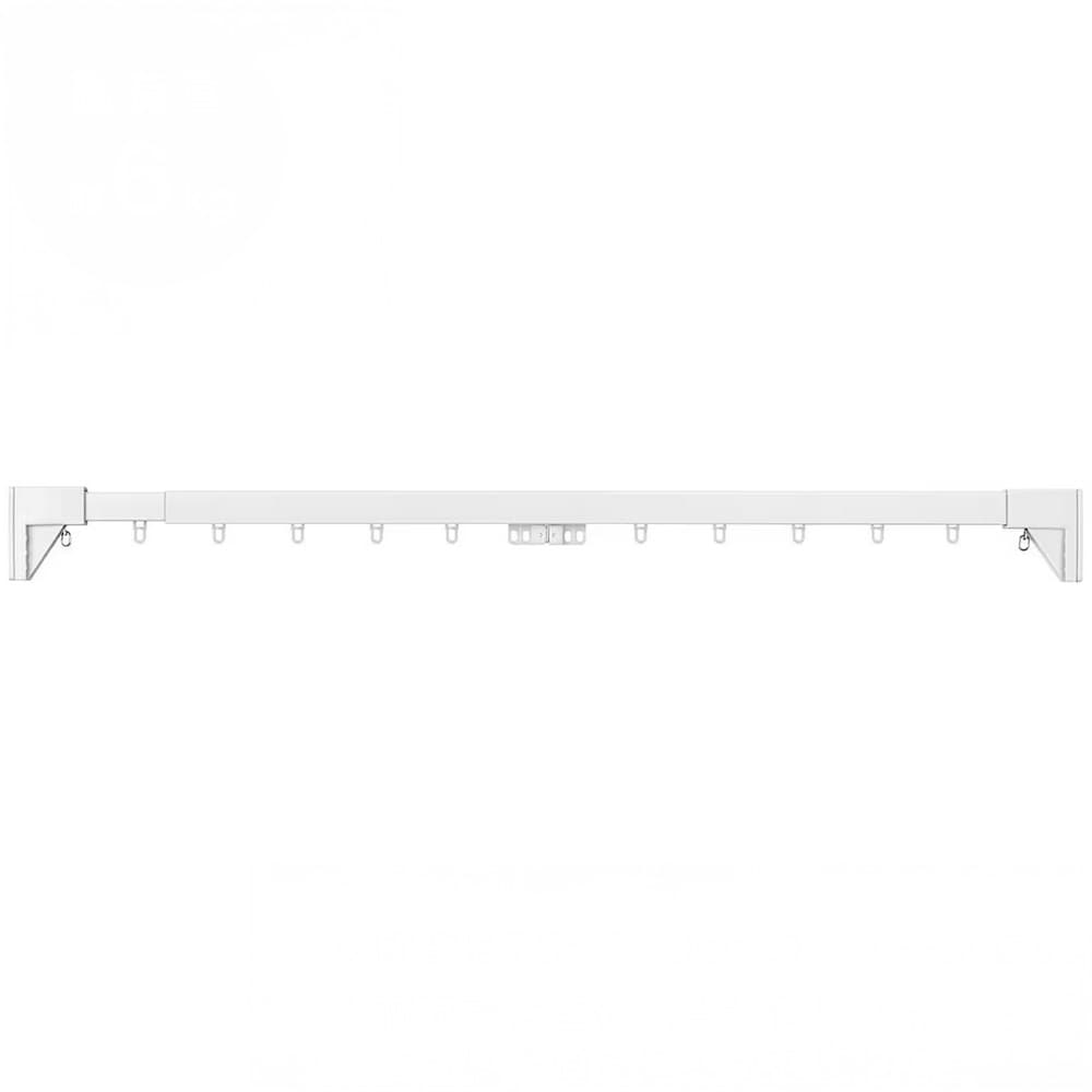 免鑽孔伸縮窗簾軌 TR1 WH 110-150 NITORI宜得利家居 1