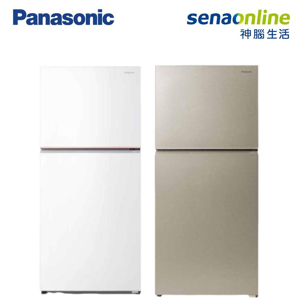 【APP下單6%回饋★領券再折】[贈基本安裝+鐵鑄鍋]Panasonic國際牌 498L 雙門鋼板冰箱 NR-B586TV-S1星礦銀 NR-B586TV-W燦雪白