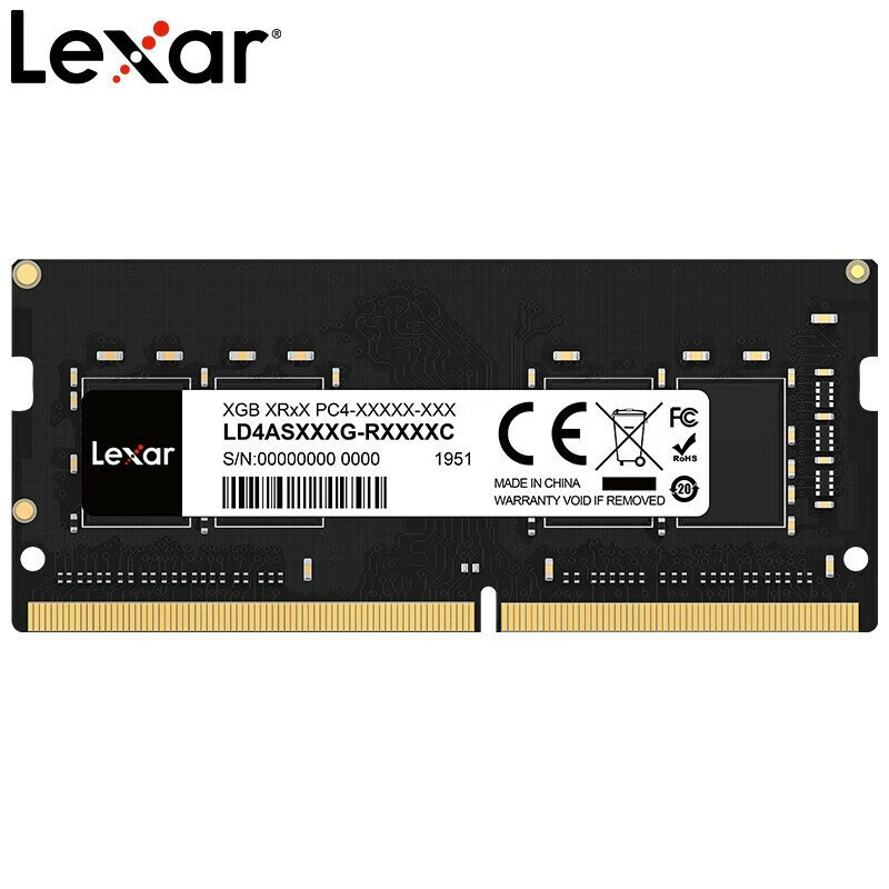 雷克沙DDR4 3200 8GB 16GB 32GB NB筆記本電腦內存條鎂光顆粒普條【尚宜家居】
