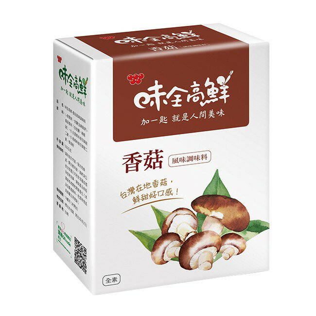 味全 香菇風味調味料 320g/盒【康鄰超市】
