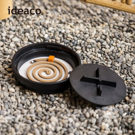 【日本IDEACO】圓形線香蚊香盒