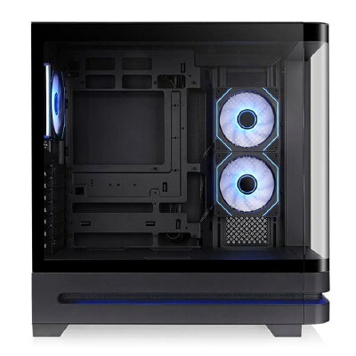 Thermaltake 曜越 Arcus 290 TG ARGB 中直立式機殼 背插 黑 (1正2反無限鏡)/CA-11R-00M1WN-00