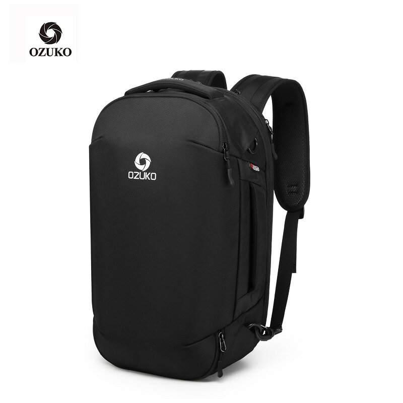 新款旅行雙肩包潮流商務電腦包戶外多功能簡約男士後背包