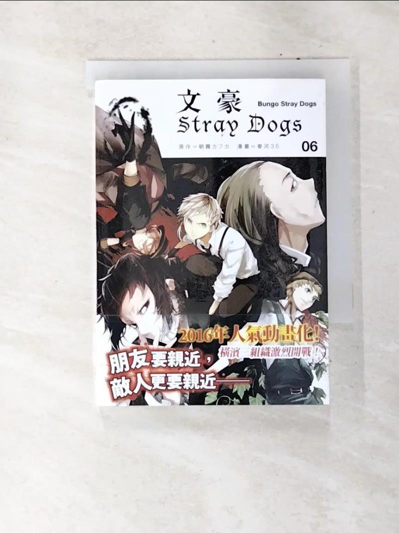 書寶二手書t1 漫畫書 A5c 文豪stray Dogs 6 朝霧 力 春河35 何宗逸 尤靜慧 Rakuten樂天市場 書寶二手書店