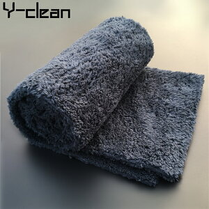 60*40超聲波切邊擦車巾 超細纖維珊瑚絨無邊毛巾 擦汽車污垢毛巾