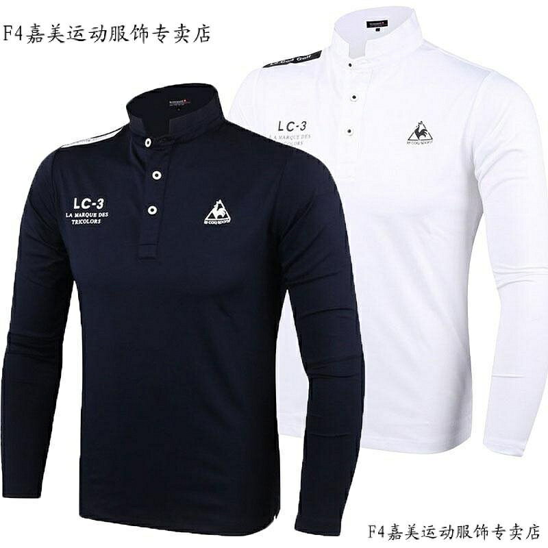 2023秋高爾夫棒球球衣長袖POLO衫T恤透氣 高彈性 POLO上衣服裝可訂製