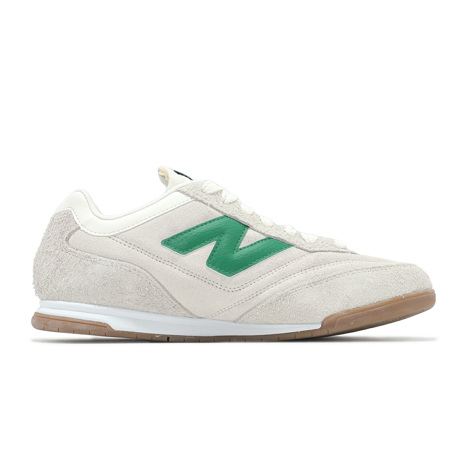 New Balance NB 休閒鞋 RC42 男鞋 女鞋 米白 綠 麂皮 低筒 膠底 復古 情侶鞋 NB 1