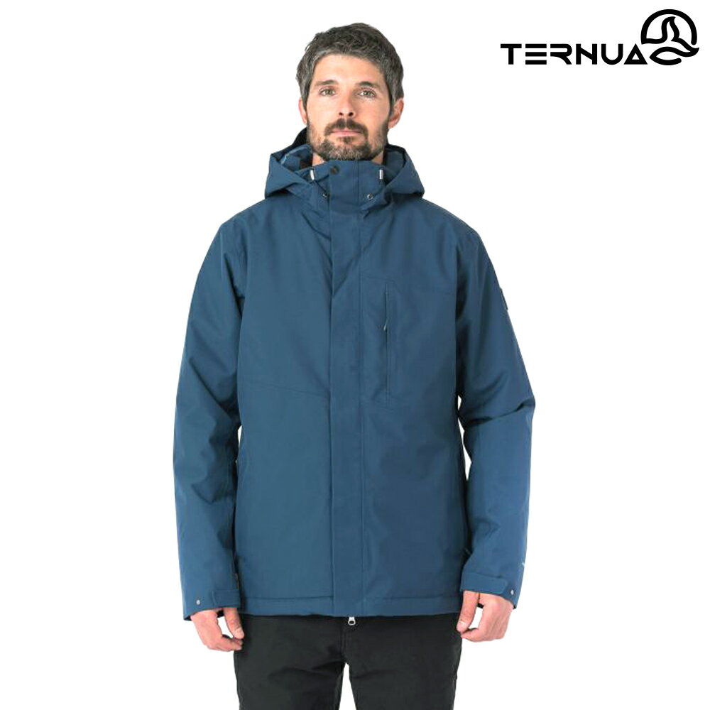 TERNUA 男 Shelltec 防水連帽保暖外套 1643656 /城市綠洲（高度防風 防潑水 彈性 快乾）