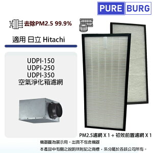 適用Hitachi日立UDPI-150 UDPI-250 UDPI-350空氣淨化箱全熱交換機PM2.5濾網初效前置濾棉