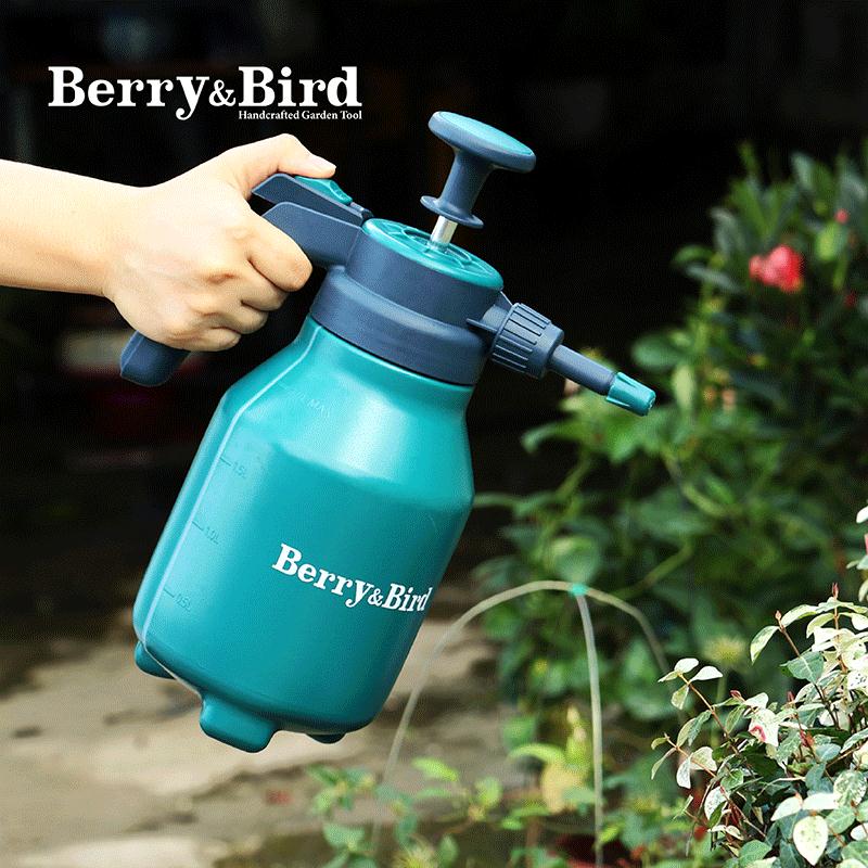 噴霧器 Berry&Bird澆花噴壺澆水家用小水壺加氣壓式噴霧消毒專用園藝2L升