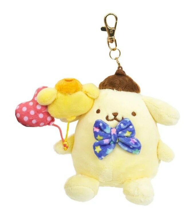 【震撼精品百貨】布丁狗 Pom Pom Purin ~日本SANRIO三麗鷗 布丁狗造型玩偶吊飾-蝴蝶結*88185
