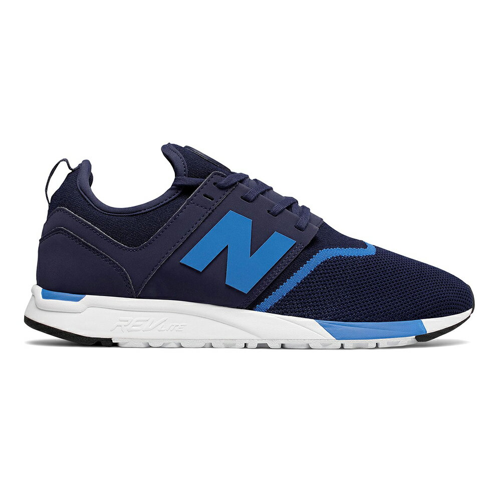 New Balance 247 男鞋  慢跑 休閒 襪套 輕量 透氣 藍 【運動世界】MRL247NB