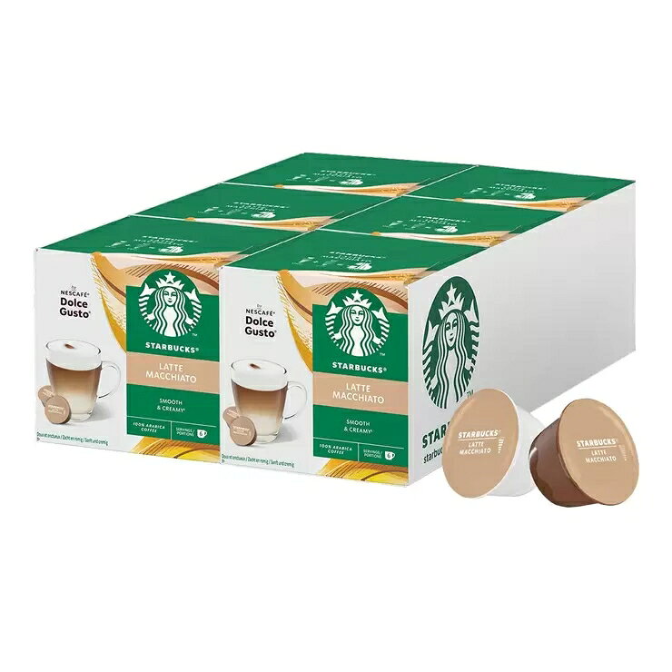 星巴克 拿鐵咖啡膠囊 72顆 適用NESCAFE Dolce Gusto機器