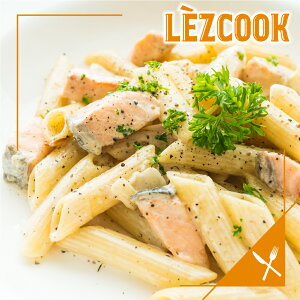 Lezcook經典奶油鮭魚菠菜義大利麵醬(義大利麵醬/燉飯調理包)