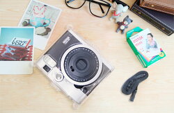 fujifilm instax mini 90 富士拍立得 mini90 水晶殼 附背帶 【DIMA3A】