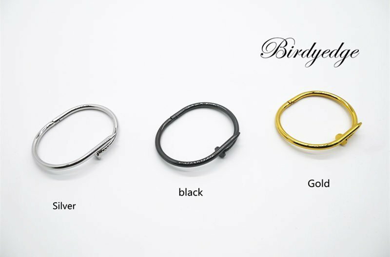 【Birdy Edge】釘子設計  手環 鋼 材料  保色款 非合金爛貨 一買來帶沒幾天 就退色
