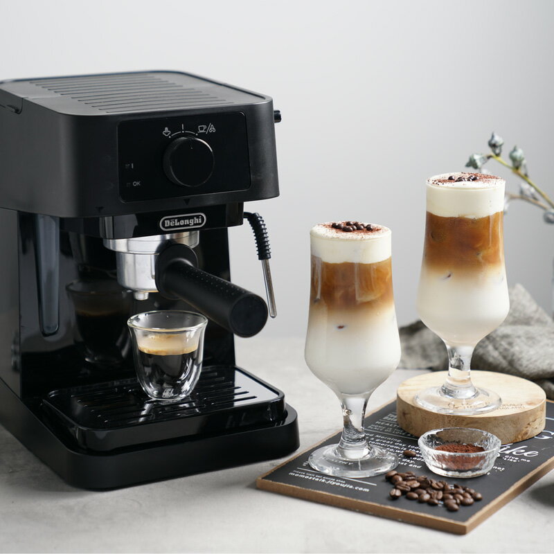 咖啡機 全新 意大利 Delonghi德龍 EC235.BK家用咖啡機半自動辦公室意式泵壓式打奶泡 全館免運