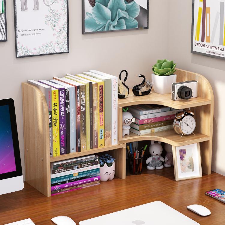樂天精選 簡易桌面學生書架兒童小型置物架家用辦公桌上書櫃書桌收納省空間