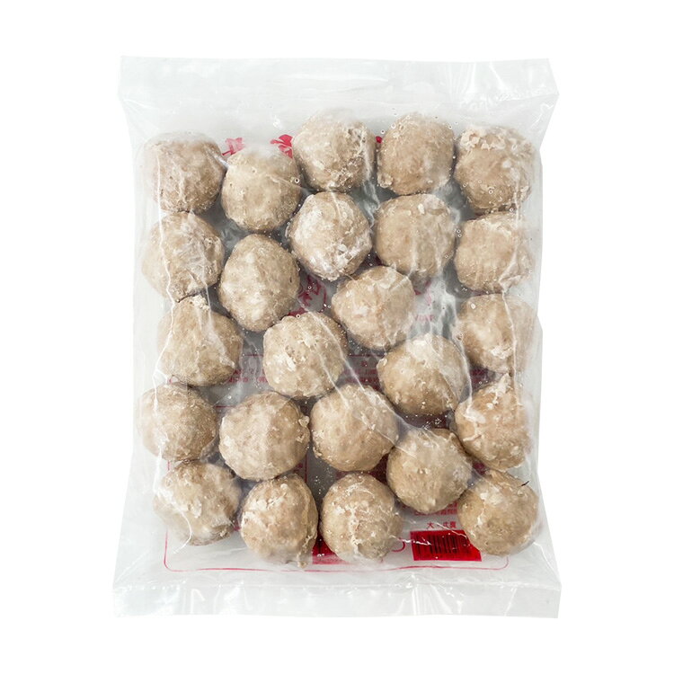 嘉楠-新竹原味貢丸(600g/包)#新竹紅袋-1J6B【魚大俠】FF454 1