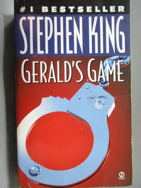 【書寶二手書T1／原文小說_OCH】Gerald's Game_Stephen King_史蒂芬金