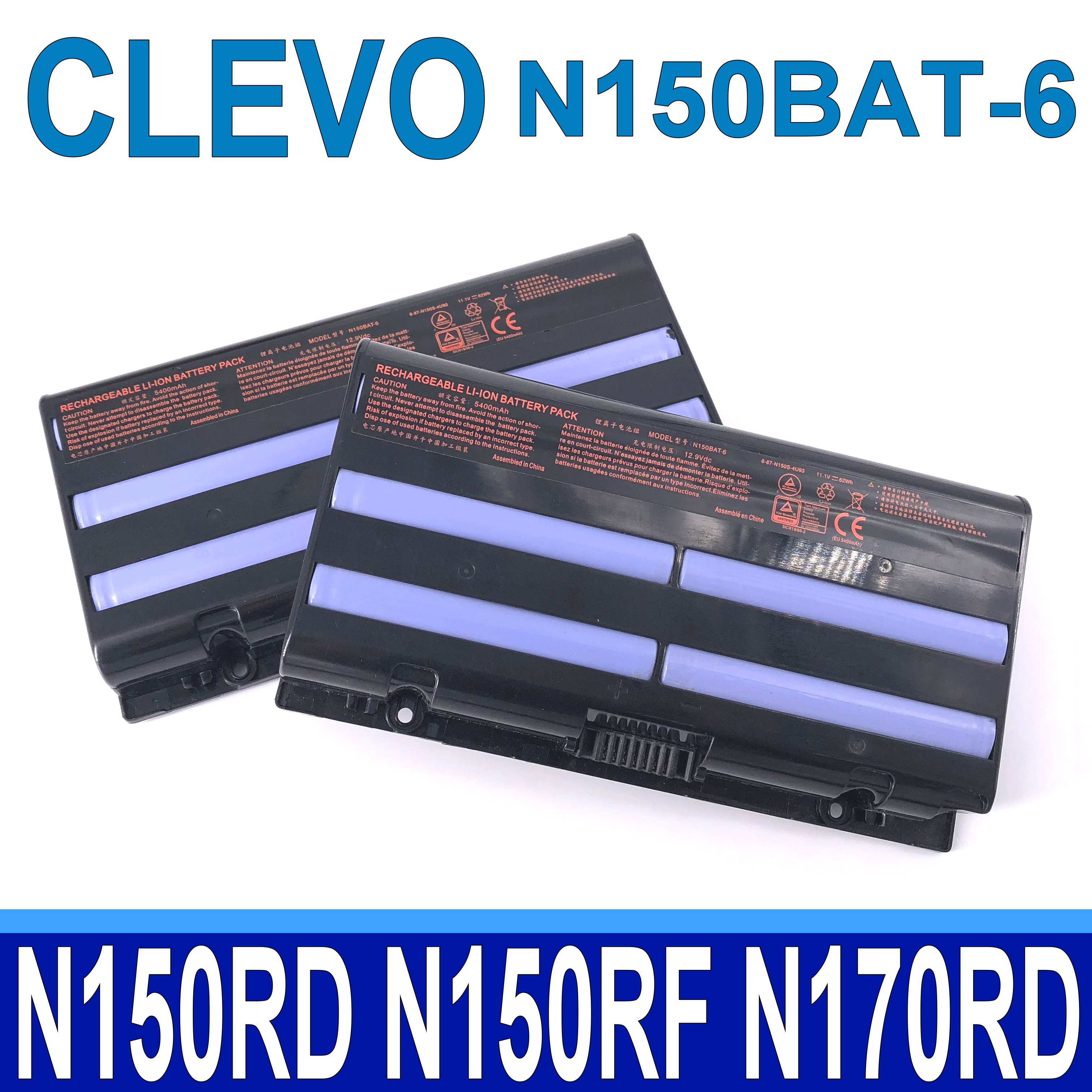 藍天 Clevo N150BAT-6 原廠電池 SCHENKER G170T A1 K1 AORUS G6-SL7S2 MVGOS F5 F5-150a HASEE Z6-I78154R2 S2 HASEE Z6 S2 Z6-I78172 D1 S1 Z6-SL7D1 R3