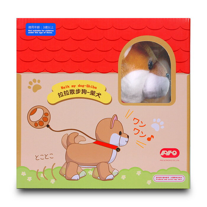 伯寶行 電子寵物 拉拉散步狗 柴犬 【鯊玩具Toy Shark】
