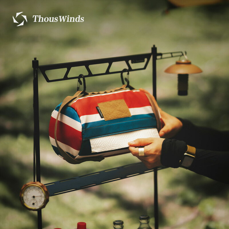 【現貨】Thous Winds千風戶外廚房紙巾收納包野營餐桌抽紙盒防水袋收納包【Snowbelle優選】