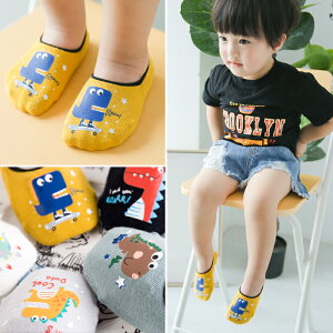 寶寶船襪夏季薄款春秋純棉兒童地板襪子防滑防涼嬰兒學步襪套室內