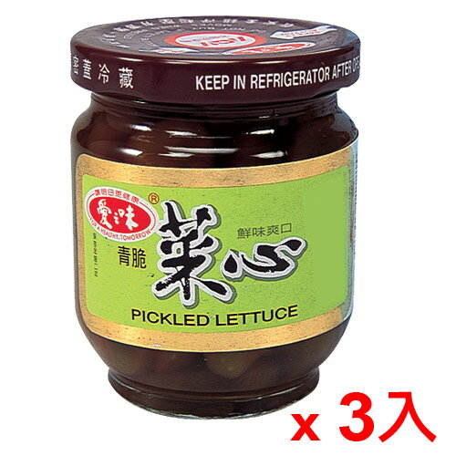 愛之味青脆菜心170g*3罐【愛買】