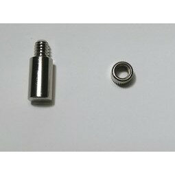 工廠直營  發票 1/4 9.5*25mm 隔板托 隔板粒 活格 活隔 層板粒 層板珠 插梢 螺栓 螺帽 公 母 木板