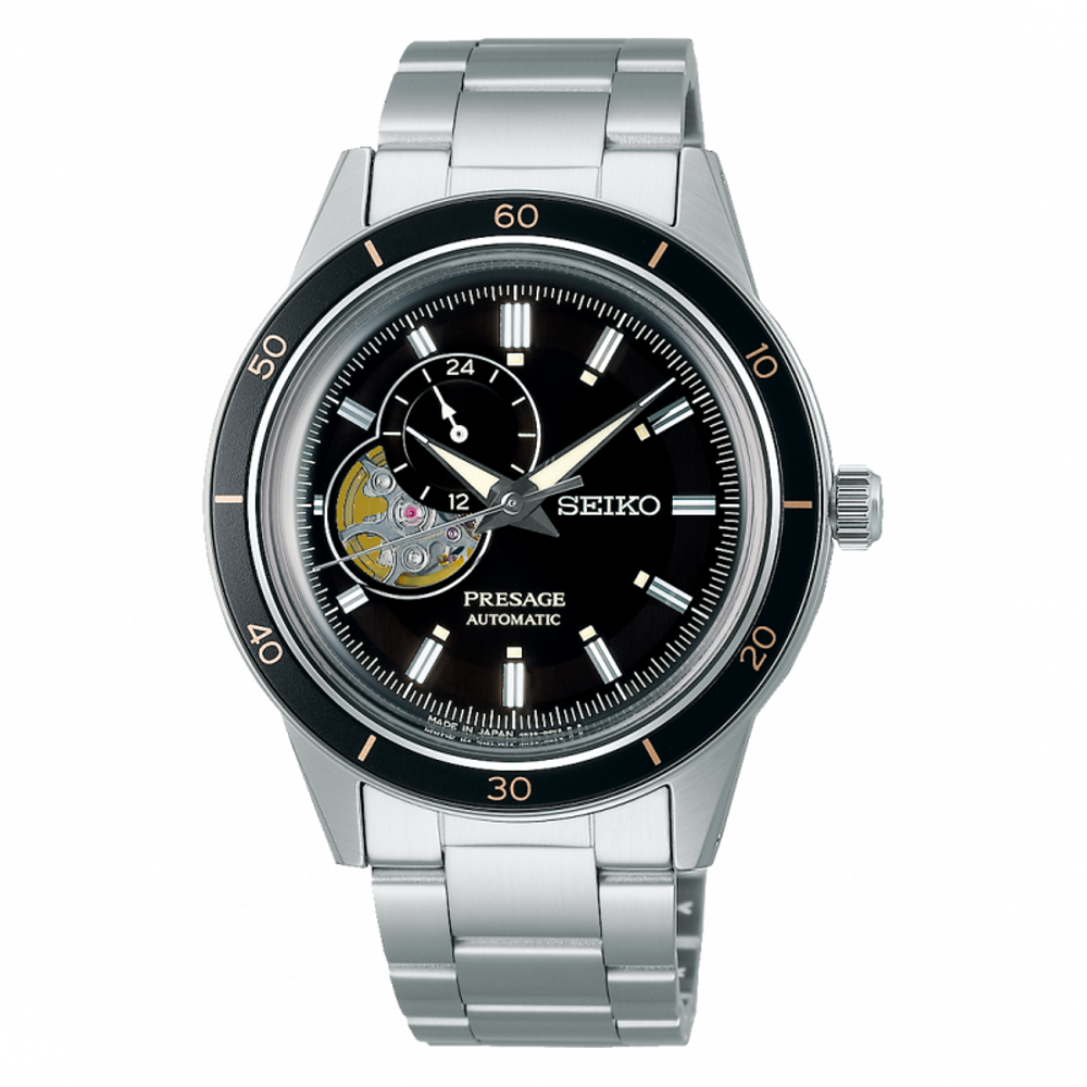 送禮首選★SEIKO PRESAGE 開芯鏤空機械腕錶4R39-00Z0D(SSA425J1) SK005 附提袋【全館滿額折價★APP下單點數4倍送】線上購買享 實體門市同步服務