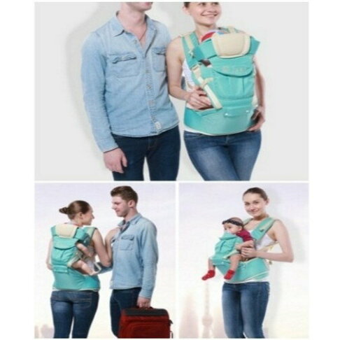 香港品牌 多功能透氣 嬰兒背帶 腰凳 兒童背帶 背巾 四季可用 貝恩貝 即日起買就送~ 0