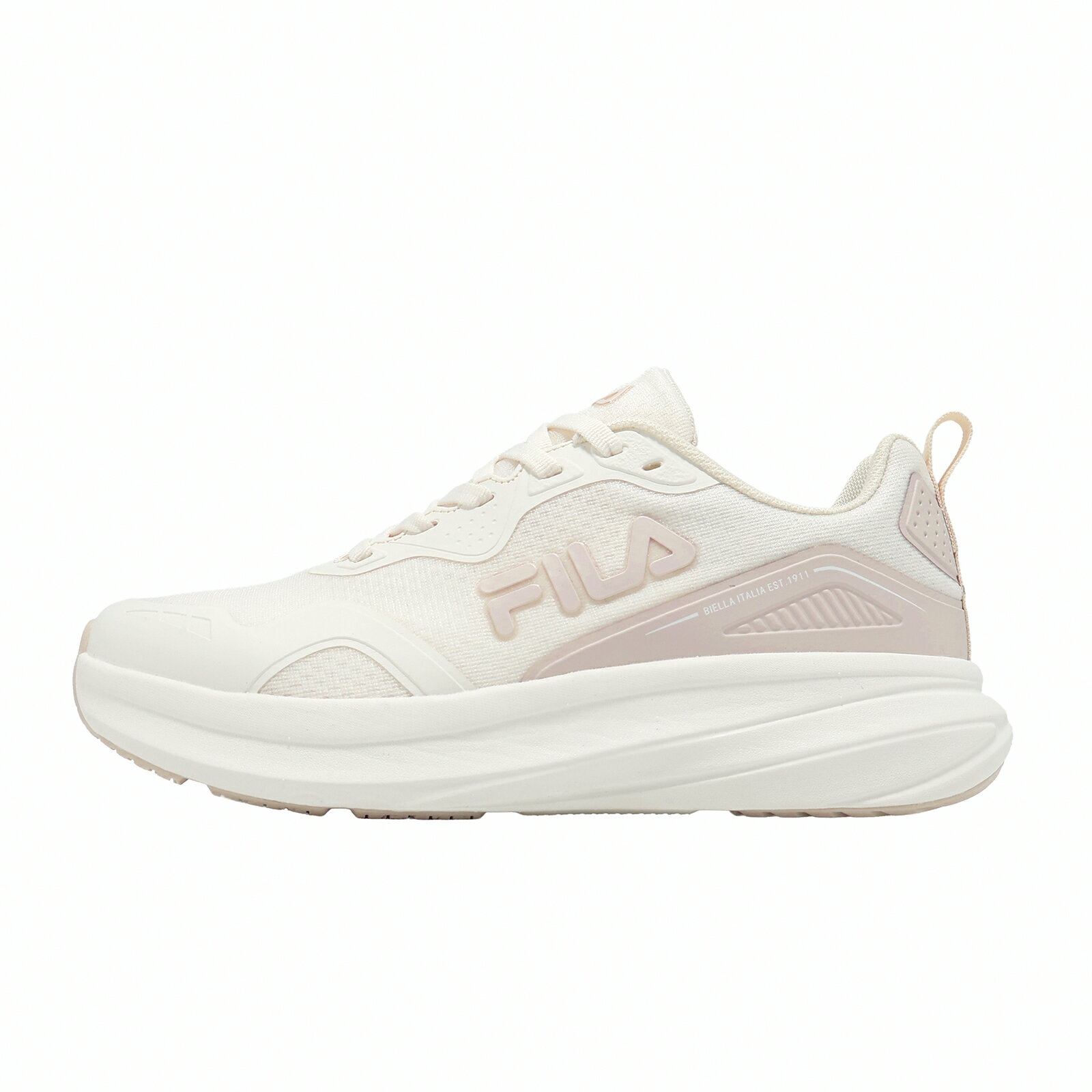Fila 慢跑鞋 Momentum 女鞋 米白 基本款 運動鞋 透氣 5J910A151