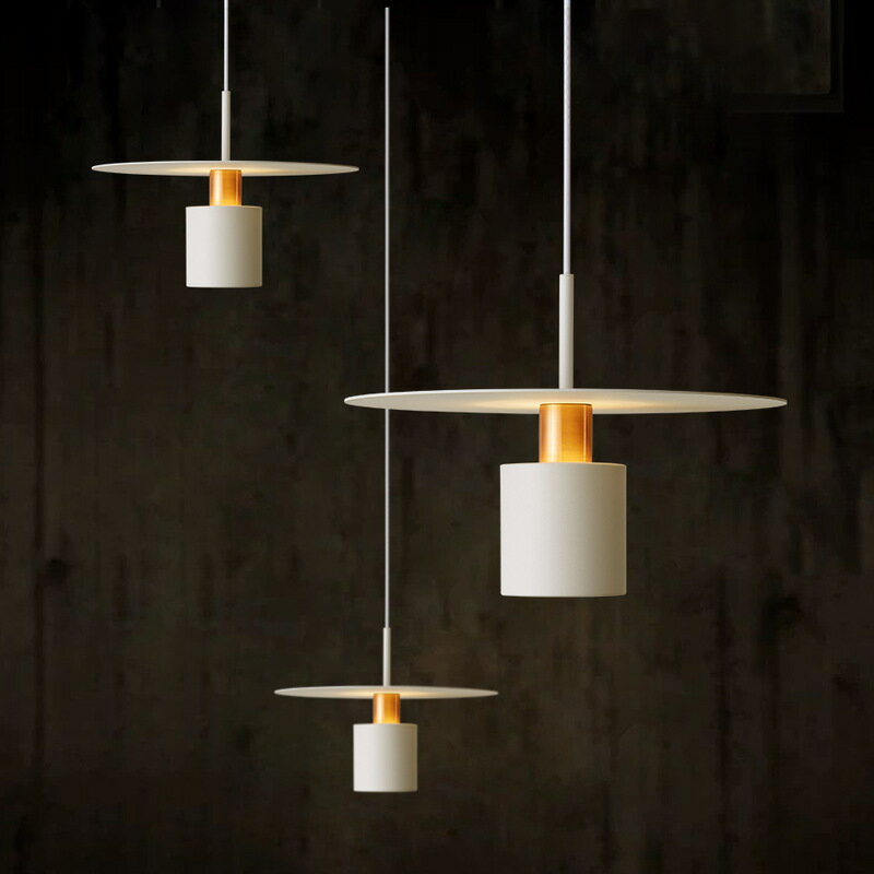 現代簡約臥室床頭吊燈丹麥北歐設計師個性創意過道書房餐廳吧臺燈 全館免運