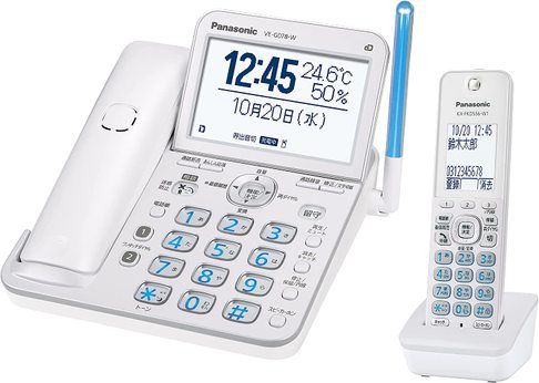 日本公司貨 Panasonic 國際牌 VE-GD78DL 室內電話 無線 家用電話 子母機 大螢幕 溫濕度計