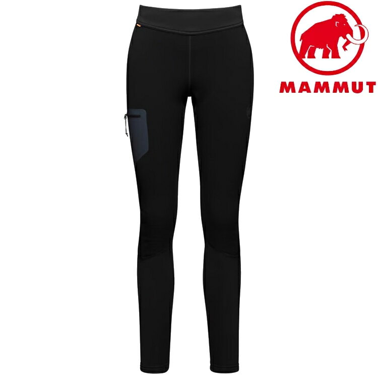 Mammut 長毛象 Aconcagua ML Tights 女款 保暖褲/Power Stretch刷毛褲 1022-00224 0001 黑