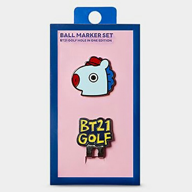 現貨 官方代理【BT21 GOLF HIO】MANG BALL MARKER 高爾夫 球標 韓國原廠【正元精密】