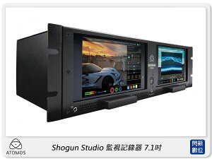 ATOMOS Shogun Studio 監視記錄器 雙7吋 4K (ATOMSHSTU01,公司貨)【跨店APP下單最高20%點數回饋】