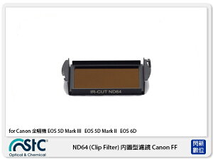 STC IR-CUT ND64 Clip Filter 內置型ND64減光鏡 for Canon 全幅機 公司貨