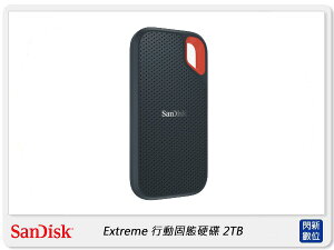 SanDisk Extreme Portable SSD 行動固態硬碟 2T 550MB/s (公司貨)【跨店APP下單最高20%點數回饋】
