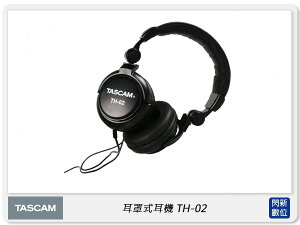 TASCAM 達斯冠 TH-02 耳罩式耳機 有線 監聽耳機 頭戴式 全罩式 (TH02,公司貨)【跨店APP下單最高20%點數回饋】