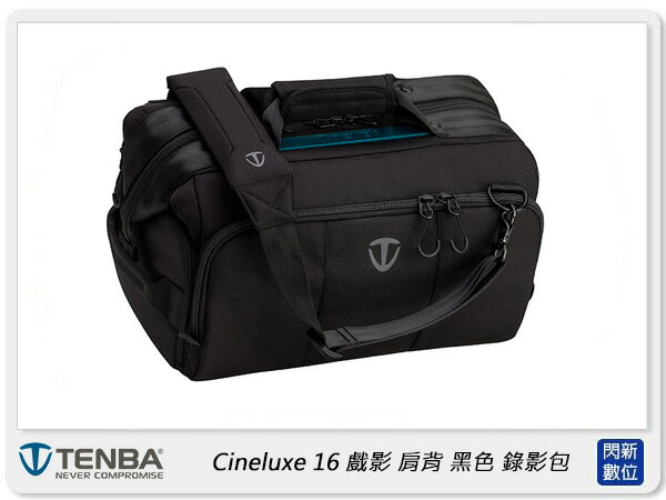 【折100+10%回饋】Tenba Cineluxe 16 戲影 肩背 錄影包 黑色 637-501(公司貨)類醫生包 相機包 側背包【APP下單4%點數回饋】