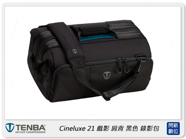 Tenba Cineluxe 21 戲影 肩背 錄影包 黑色 637-502(公司貨)類醫生包 相機包 側背包【APP下單4%點數回饋】
