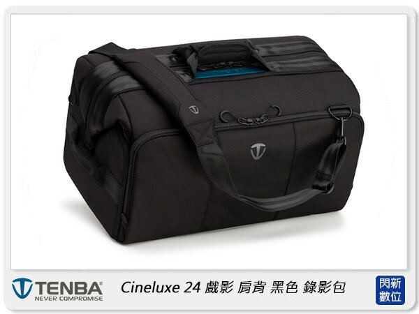 Tenba Cineluxe 24 戲影 肩背 錄影包 黑色 637-504(公司貨)類醫生包 側背包 相機包【APP下單4%點數回饋】