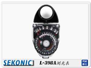 SEKONIC L-398A 指針型 測光表(實用型)(L 398A, L398A,公司貨 )【跨店APP下單最高20%點數回饋】