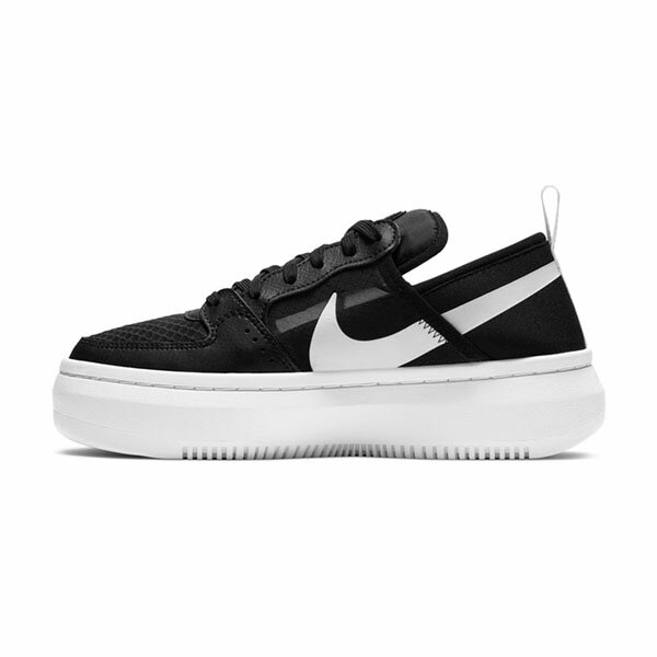 【NIKE】WMNS NIKE SIDE 1 休閒鞋 基本款 簡約 厚底 黑白 女鞋 -CW6536001