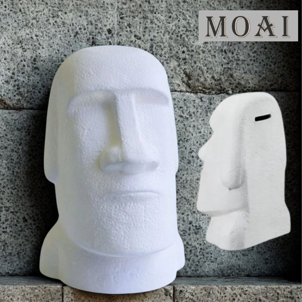 日本 Sunart 復活島摩艾 陶瓷存錢筒 附紙盒 摩艾石像 存錢筒 送禮 交換禮物 聖誕禮物 日本進口 - 日本 磨艾 Sunart 復活島摩艾 儲蓄 陶瓷存錢筒 附紙盒 摩艾石像 復活島 存錢筒 送禮 交換禮物 聖誕禮物 日本進口 存錢 好習慣