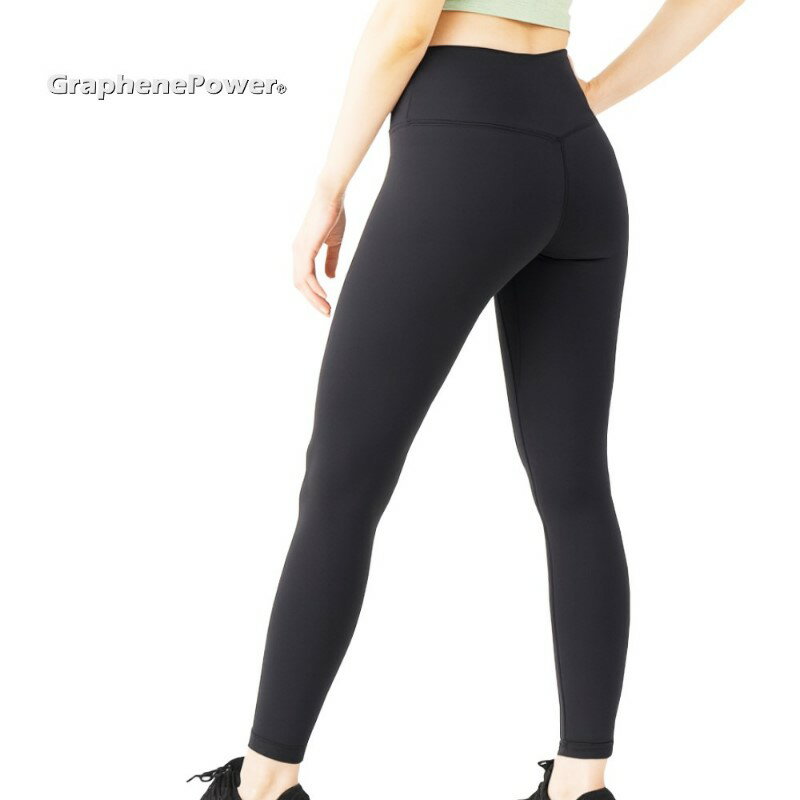 [現貨。免運] 石墨烯遠紅外線/瑜珈褲/九分內搭褲/塑身壓力褲 石墨烯循環塑型九分褲#基本款-黑色《GP石墨烯循環褲系列》 1