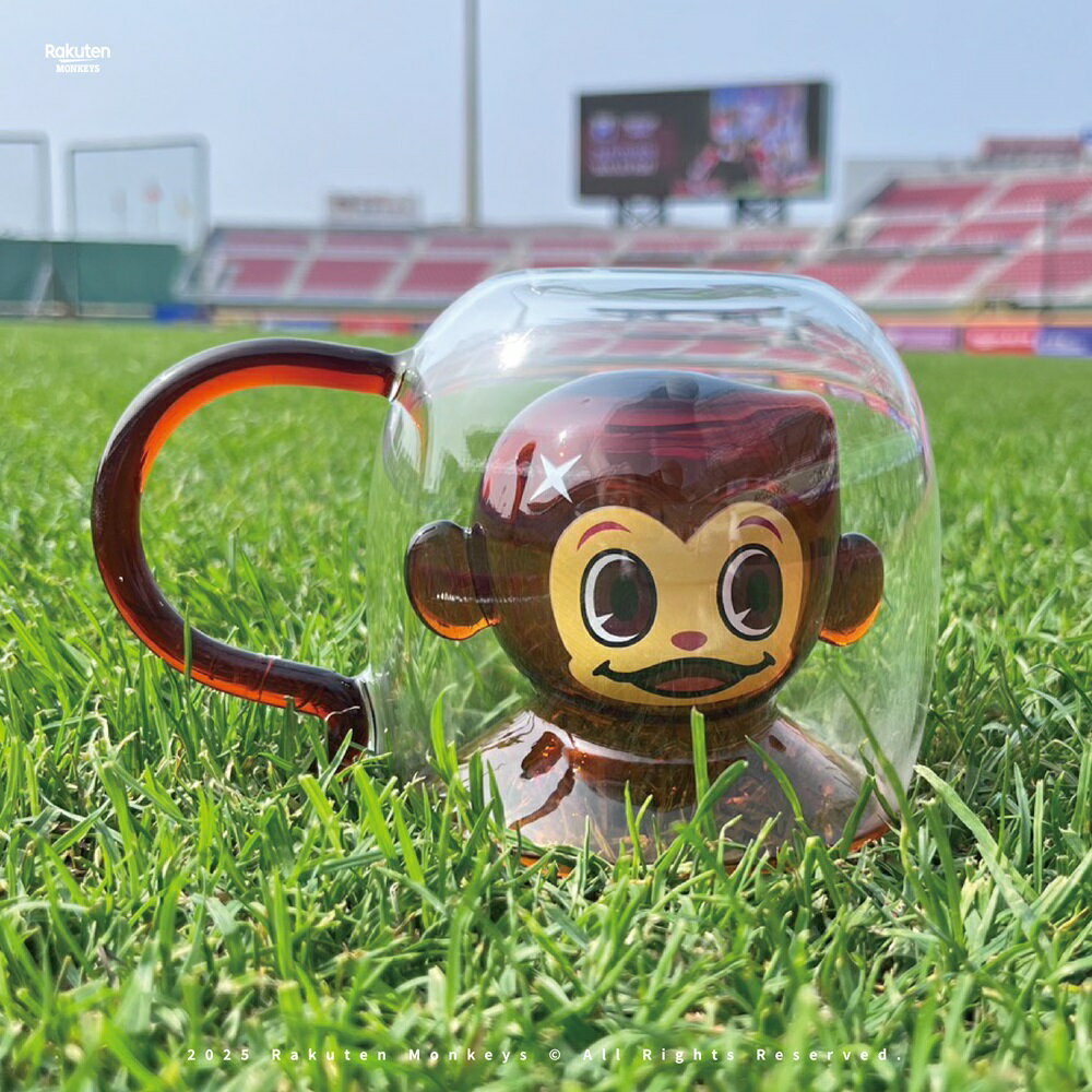 猿氣小子雙層玻璃杯